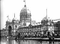Exhibition Building Built in Melbourne Australia